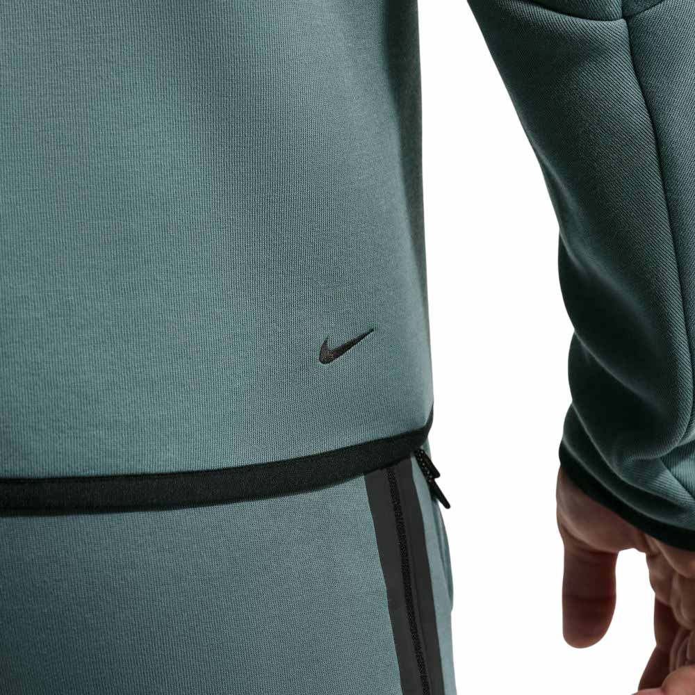 Nike NSW Tech Fleece Full-Zip Windrunner Hettegenser Turkis/Sort