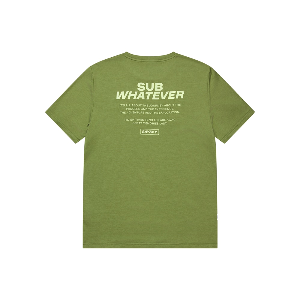 SAYSKY Statement Pace T-skjorte Herre Grønn