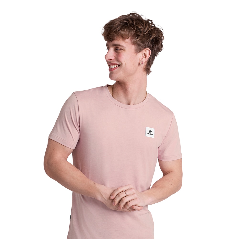 SAYSKY Statement Pace T-skjorte Herre Rosa