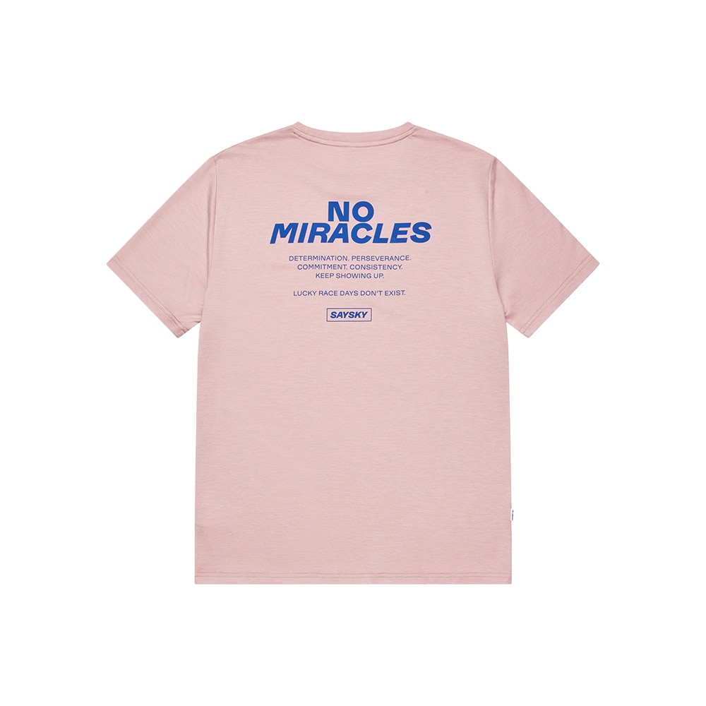 SAYSKY Statement Pace T-skjorte Herre Rosa