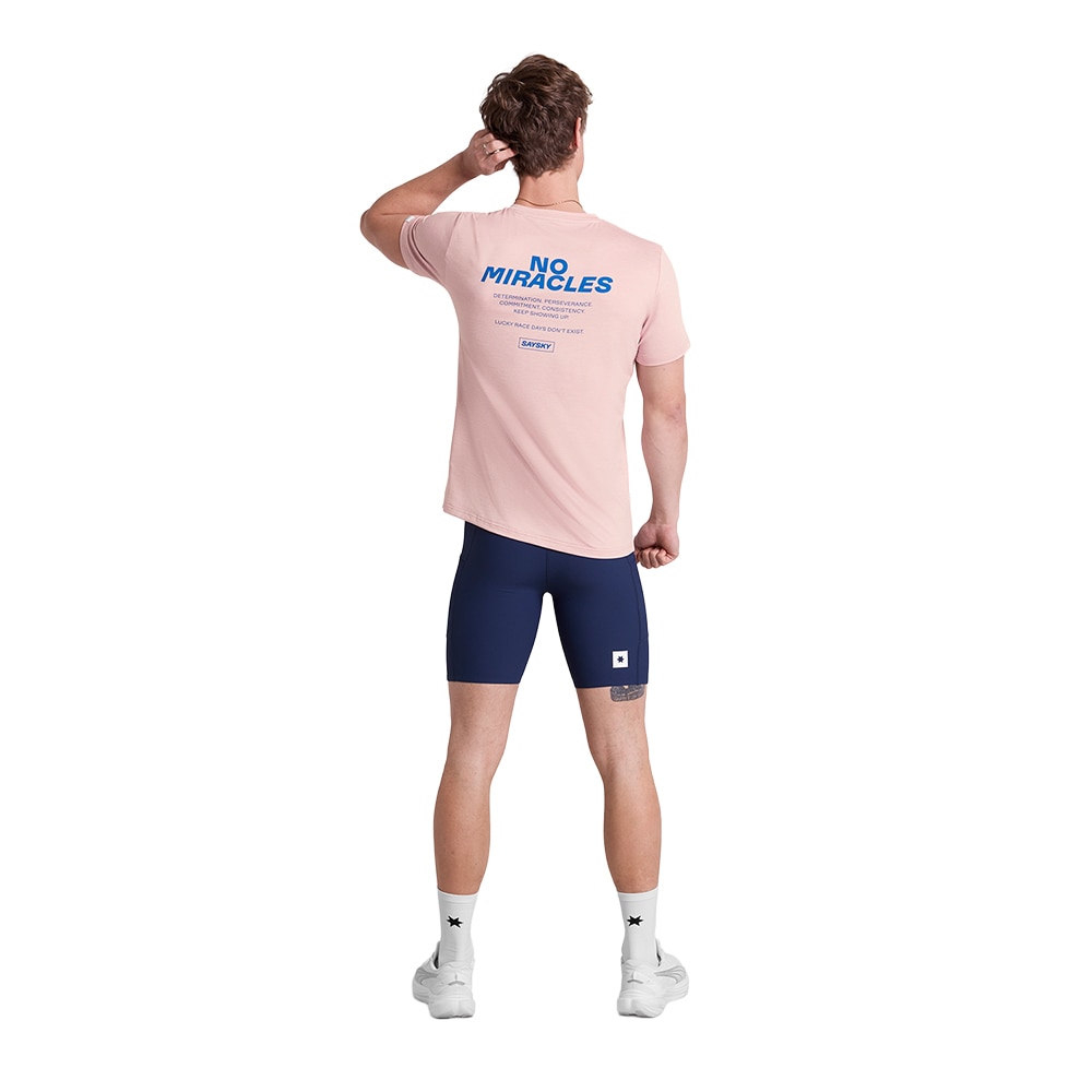 SAYSKY Statement Pace T-skjorte Herre Rosa