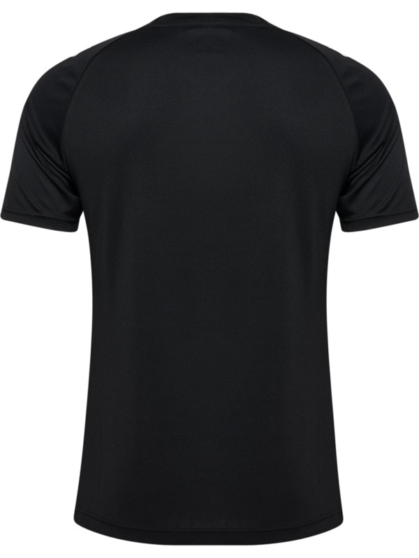Hummel Match Striped T-skjorte Sort/Hvit