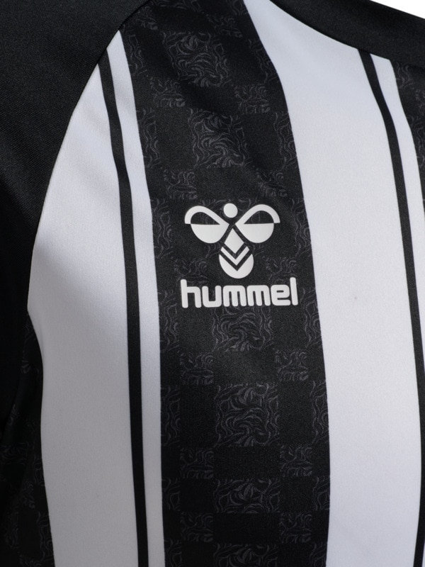 Hummel Match Striped T-skjorte Sort/Hvit