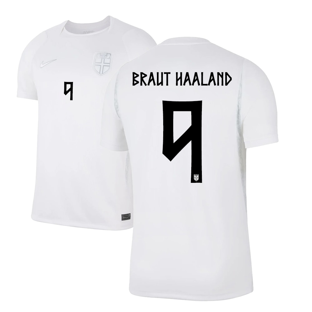 Nike Norge Herrelandslaget VM 2026 Fotballdrakt Barn Tredje 9 BRAUTHAALAND