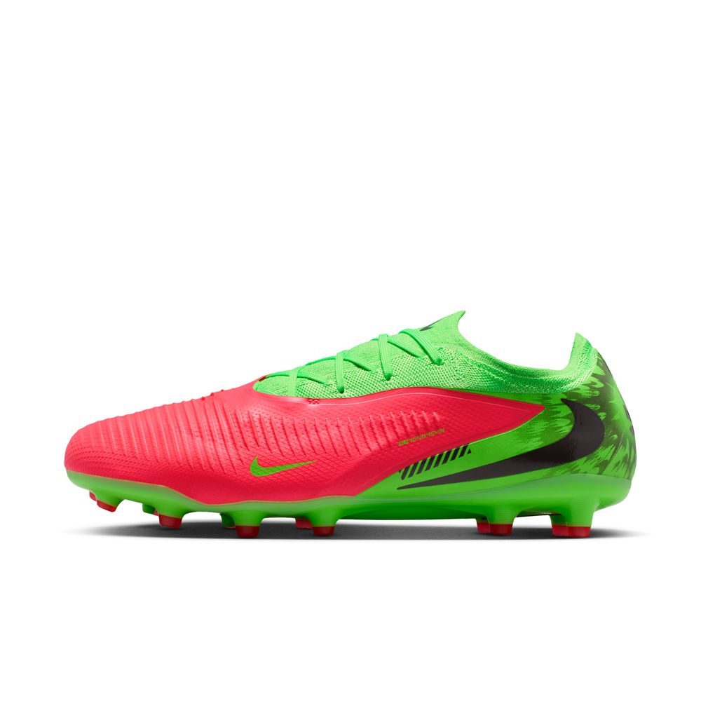 Nike Phantom 6 Low Pro AG-Pro Fotballsko Haaland Rød/Grønn