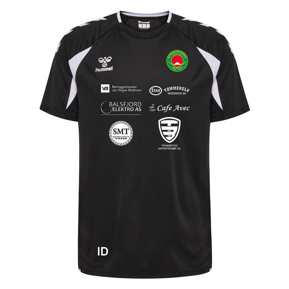 Hummel Storsteinnes IL Fotball Treningstrøye Barn Sort/Hvit