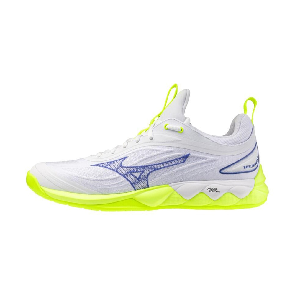 Mizuno Wave Luminous 3 Hallsko Hvit/Gul/Blå