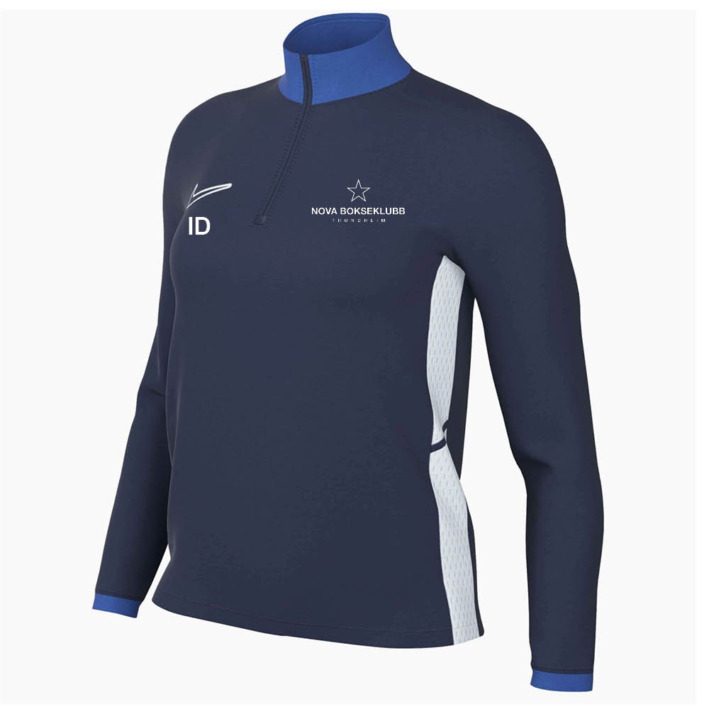 Nike Nova Bokseklubb Treningsgenser Dame Marine/Hvit
