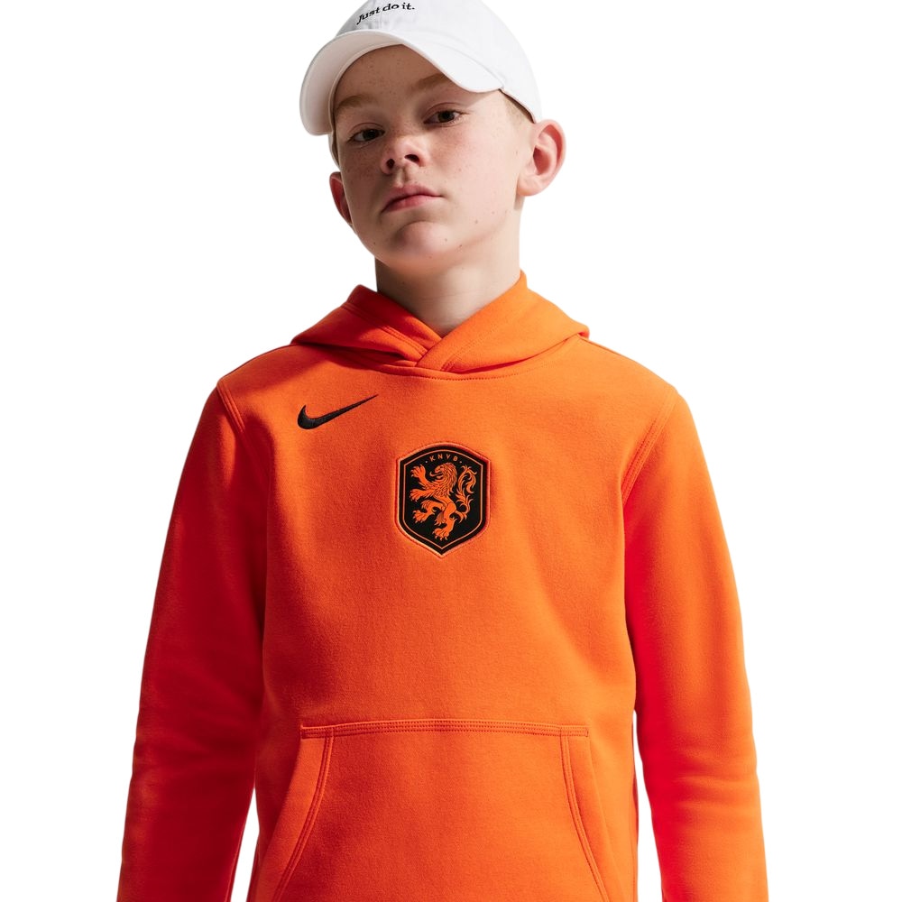 Nike Sportswear Nederland VM 2026 Club Hettegenser Barn Oransje 