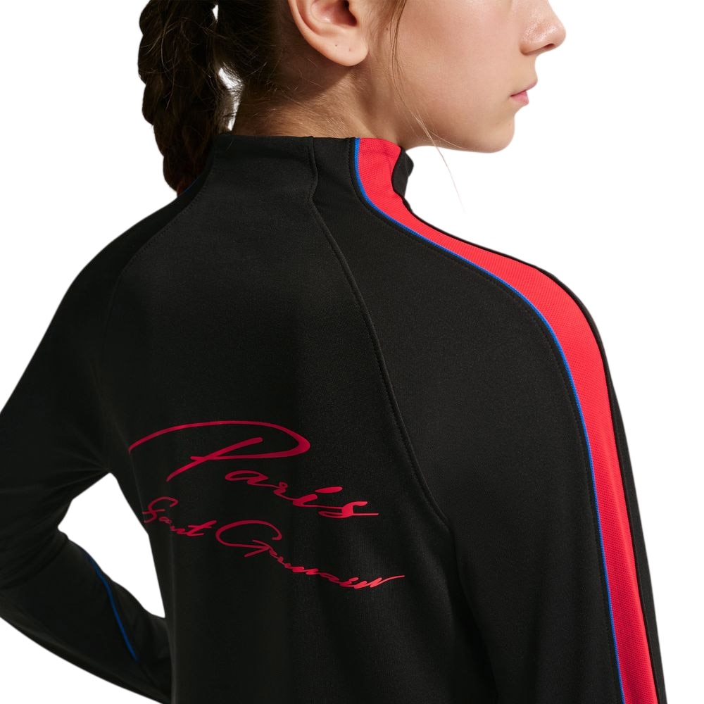 Nike PSG Dri-FIT Strike Treningsgenser 26/27 Barn Sort/Rød