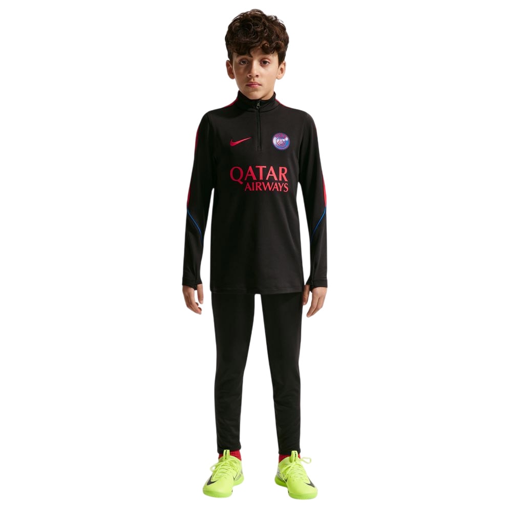 Nike PSG Dri-FIT Strike Treningsgenser 26/27 Barn Sort/Rød