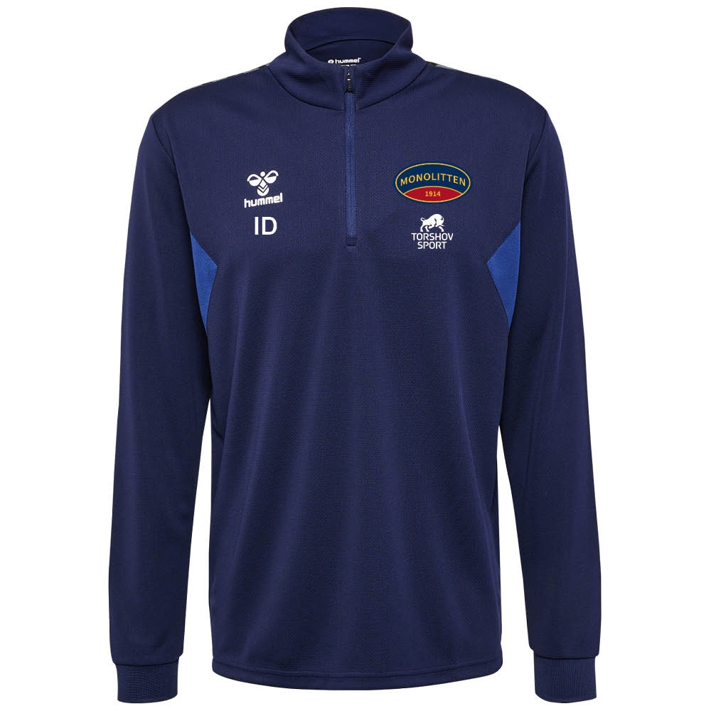 Hummel Monolitten IL Håndball Half-Zip Treningsgenser Marine/Grå