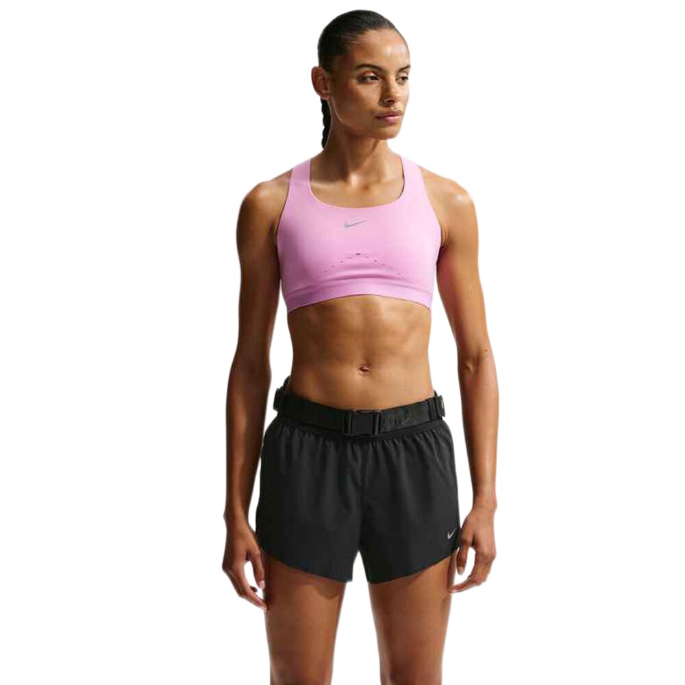 Nike Swift Breathe Dri-FIT Mid-Rise 2.5" Løpeshorts Dame Sort