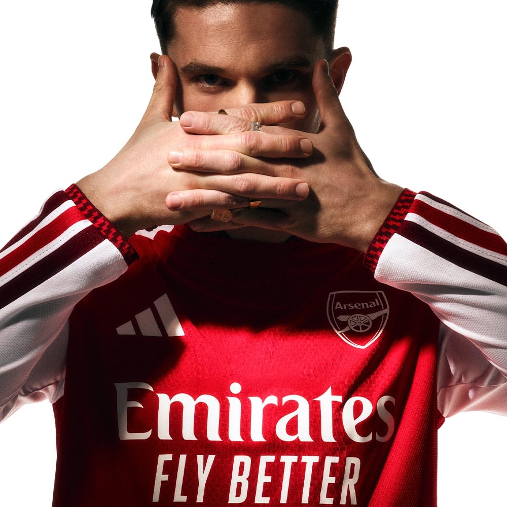 Adidas Arsenal Langermet Fotballdrakt 26/27 Barn Hjemme