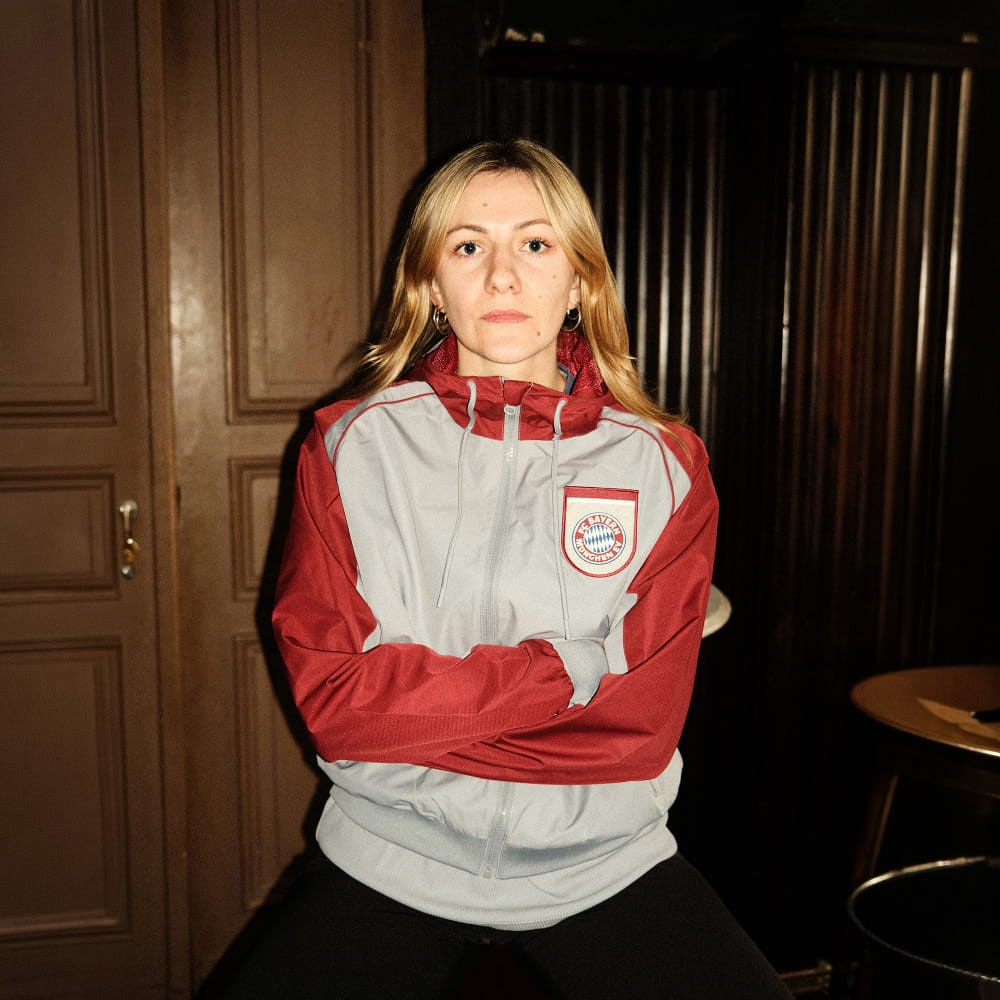 Copa FC Bayern München 1998 Retro Vindjakke Grå