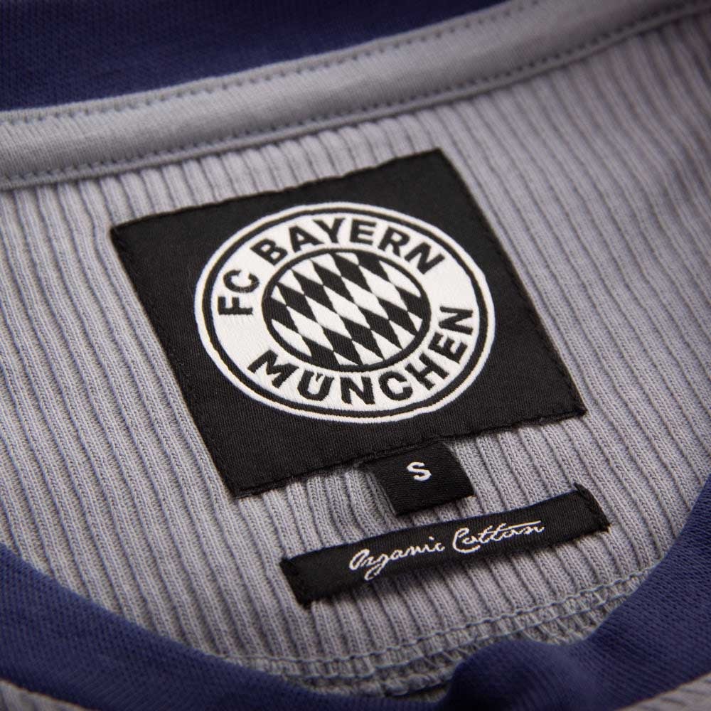 Copa FC Bayern München 1998 Retro T-Skjorte Grå