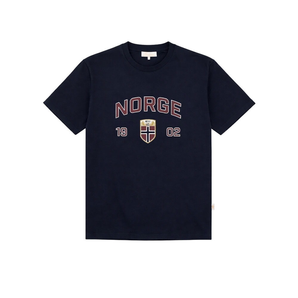 Fanhaus NFF Norge VM 2026 Essential T-Skjorte Marine