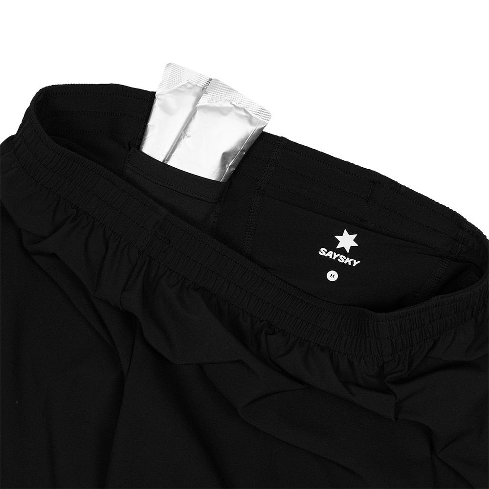 SAYSKY Pace 5" Løpeshorts Herre Sort