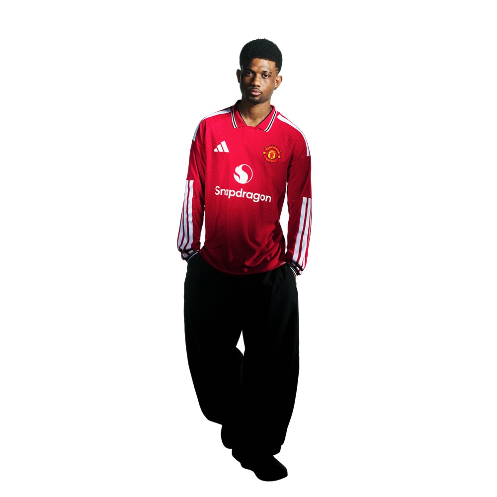 Adidas Manchester United Langermet Fotballdrakt 26/27 Barn Hjemme