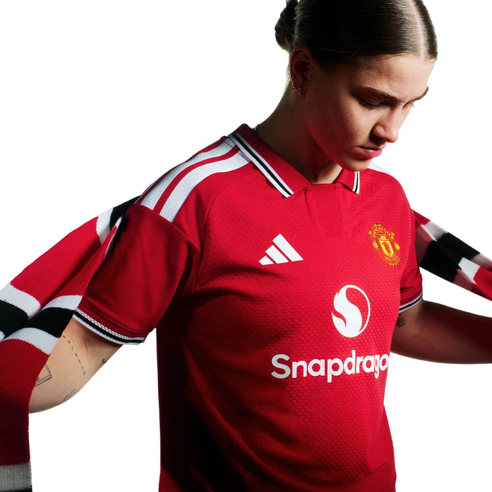 Adidas Manchester United Authentic Fotballdrakt 26/27 Barn Hjemme