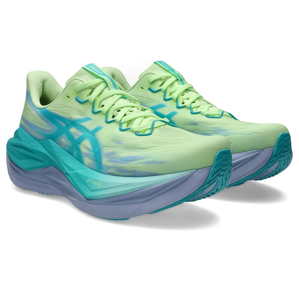 Asics SUPERBLAST 3 Løpesko Grønn/Turkis