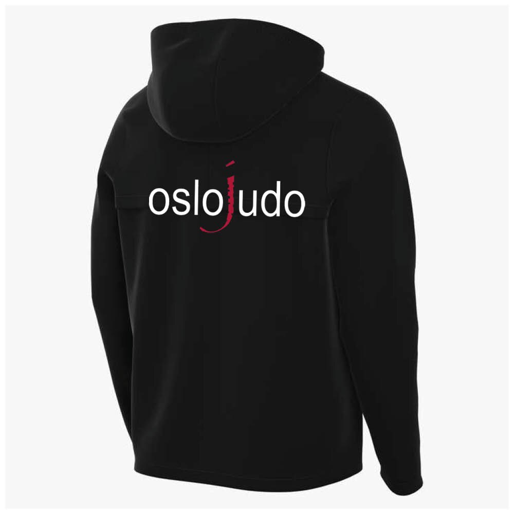 Nike Oslo Judoklubb Regnjakke Barn Sort/Hvit