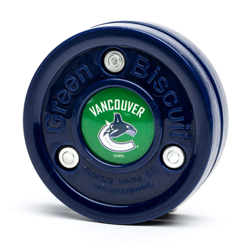 Green Biscuit Teknikk Puck Vancouver Canucks