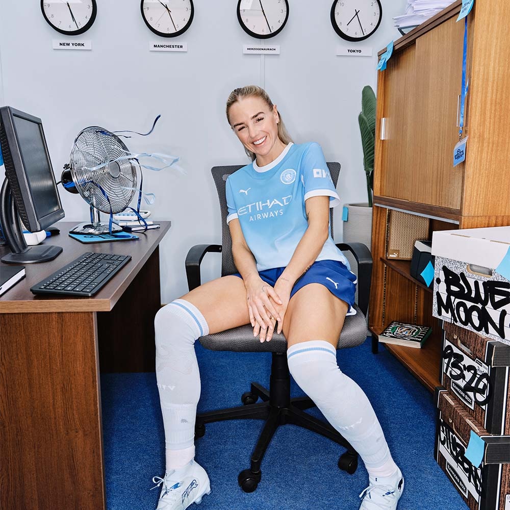 Puma Manchester City Fotballdrakt 26/27 Barn Hjemme