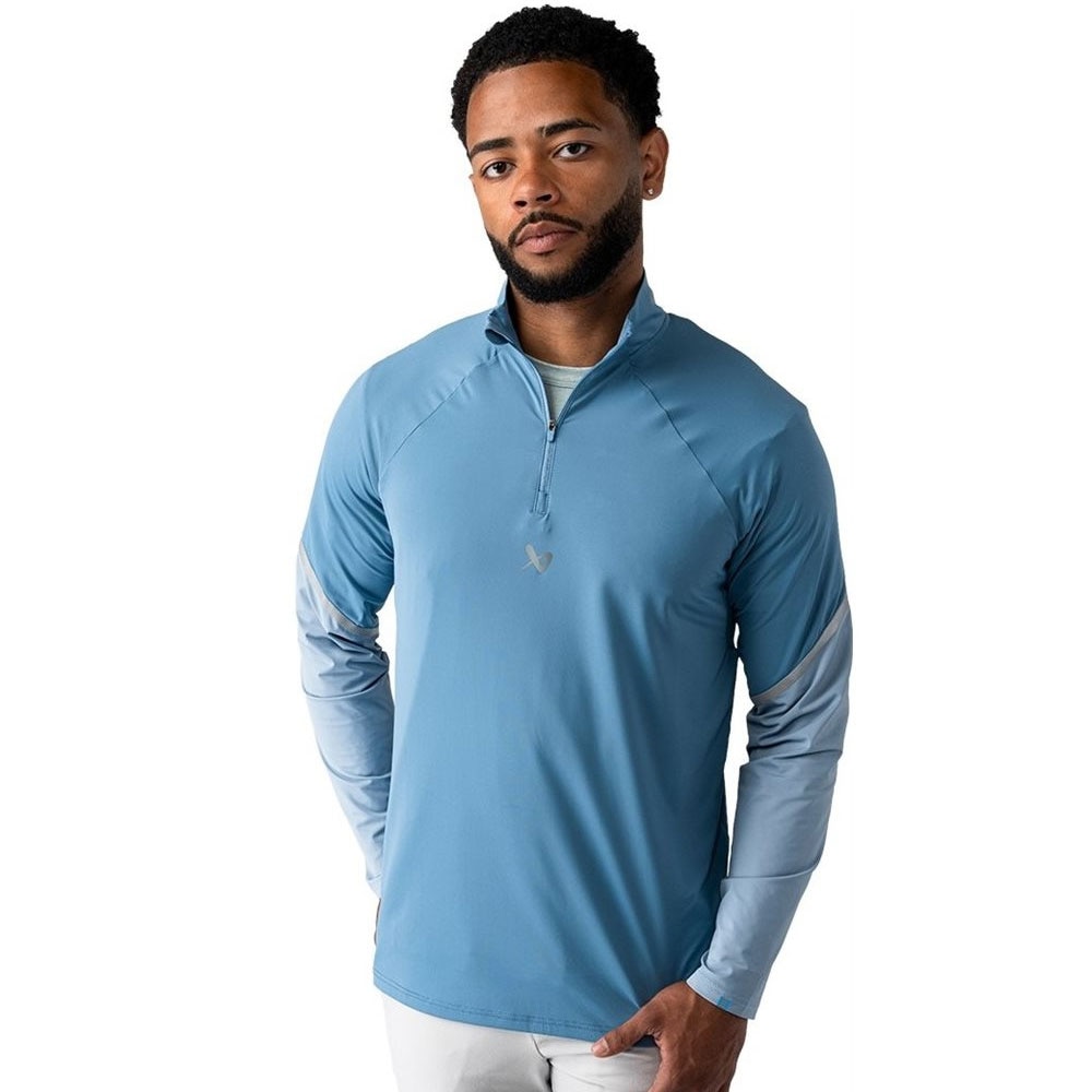 Bauer Golf Lightweight 1/4 Zip Genser Blå