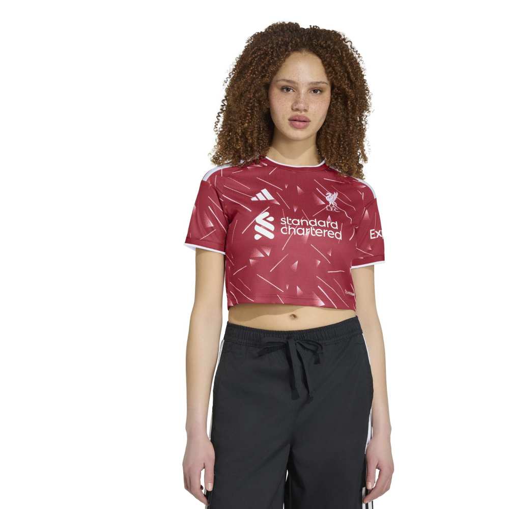 Adidas Liverpool FC Cropped Fotballdrakt 26/27 Dame Hjemme