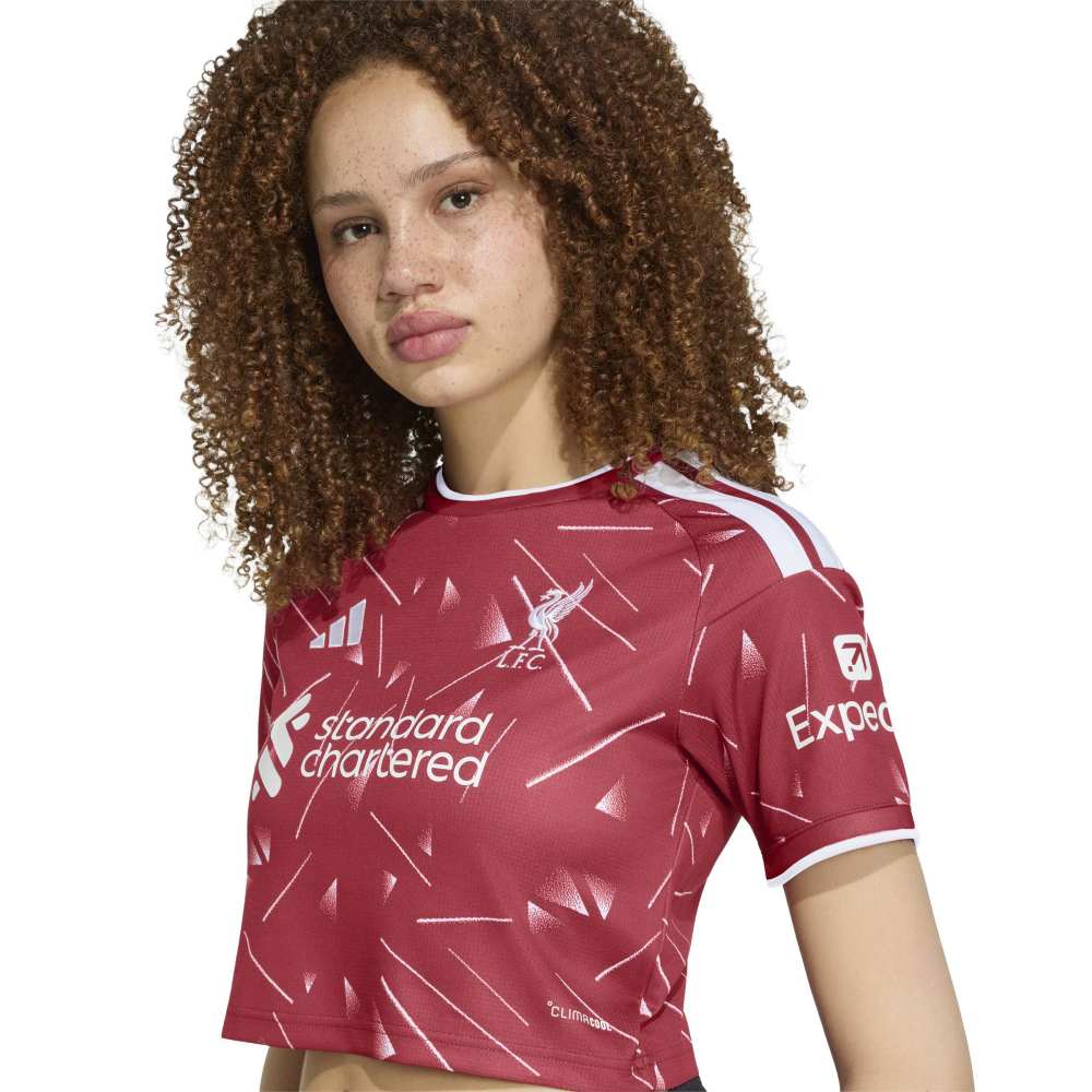 Adidas Liverpool FC Cropped Fotballdrakt 26/27 Dame Hjemme