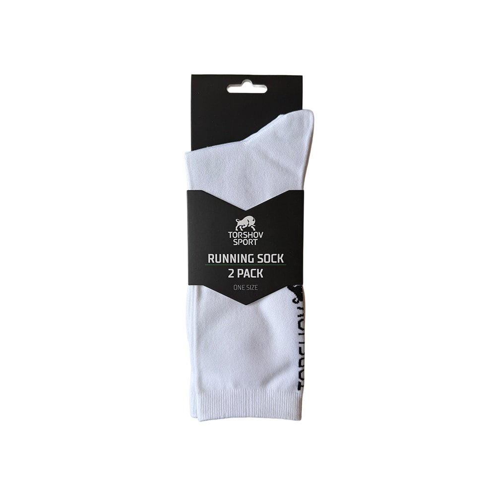 Torshov Sport 2 pack Løpesokker Hvit