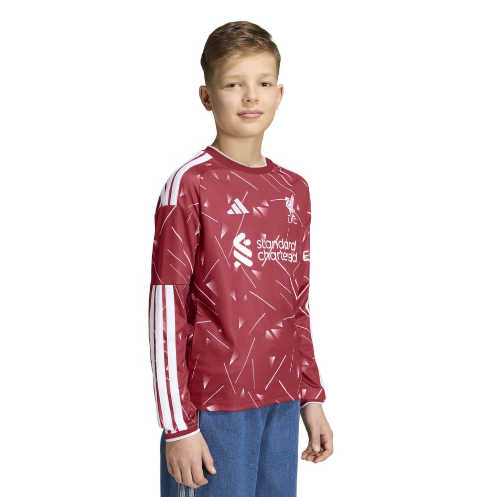 Adidas Liverpool FC Langermet Fotballdrakt 26/27 Barn Hjemme