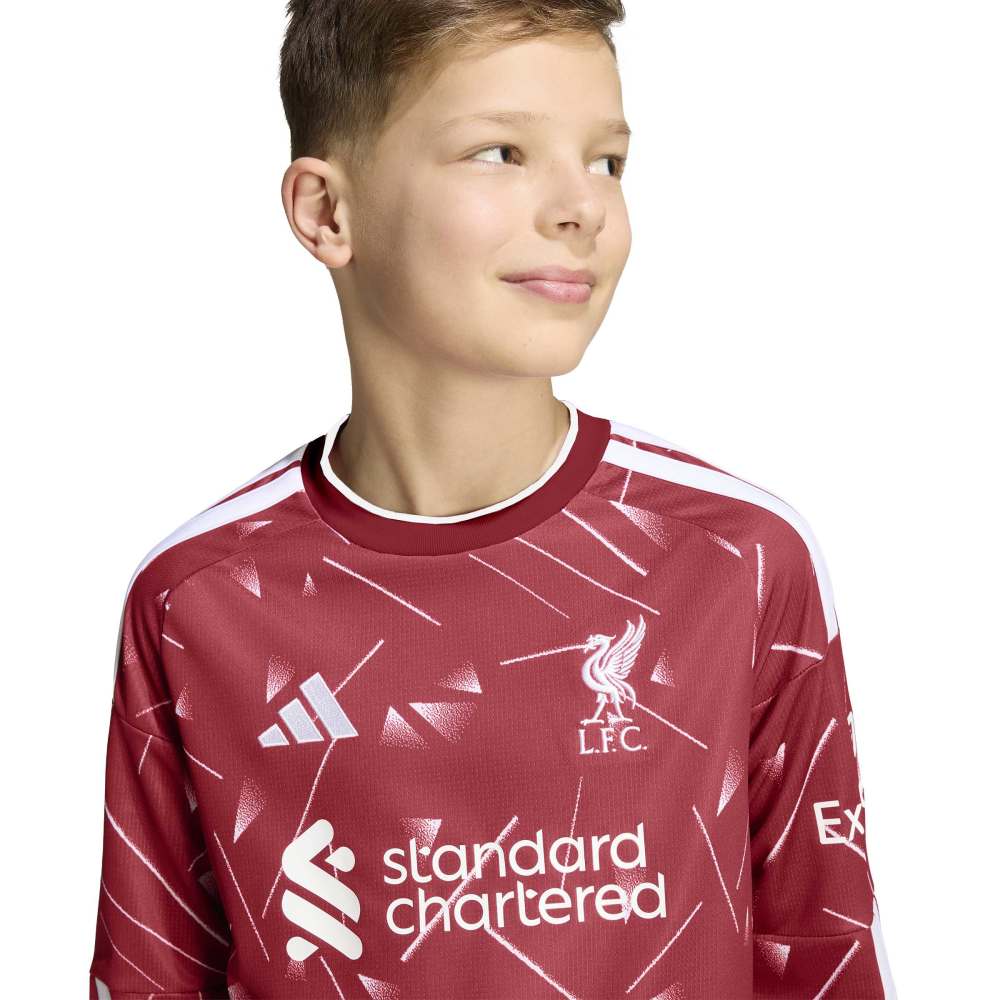 Adidas Liverpool FC Langermet Fotballdrakt 26/27 Barn Hjemme