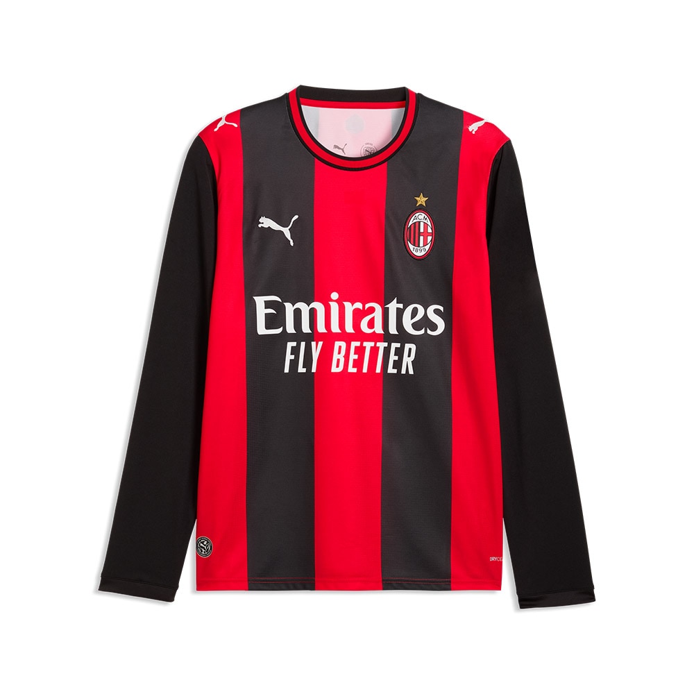 Puma AC Milan Langermet Fotballdrakt 26/27 Hjemme
