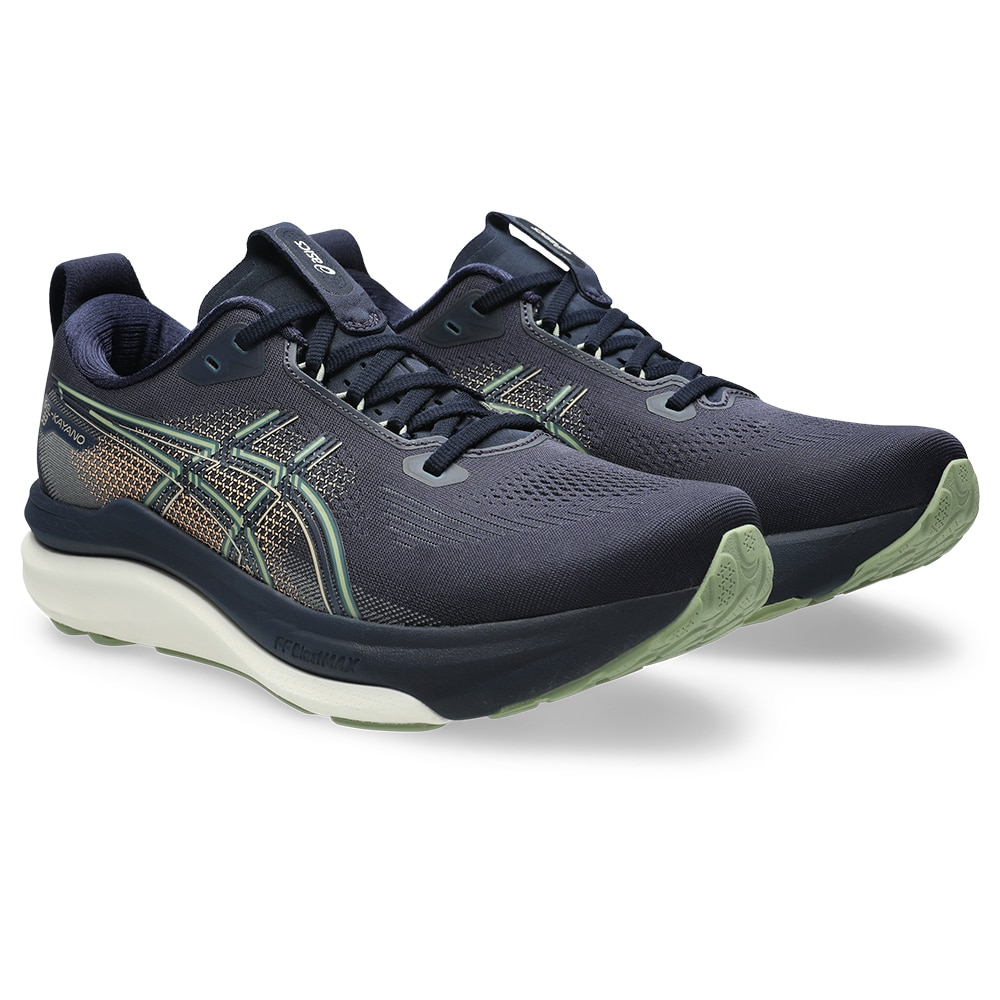 Asics GEL-KAYANO 33 Løpesko Herre Blå/Grønn
