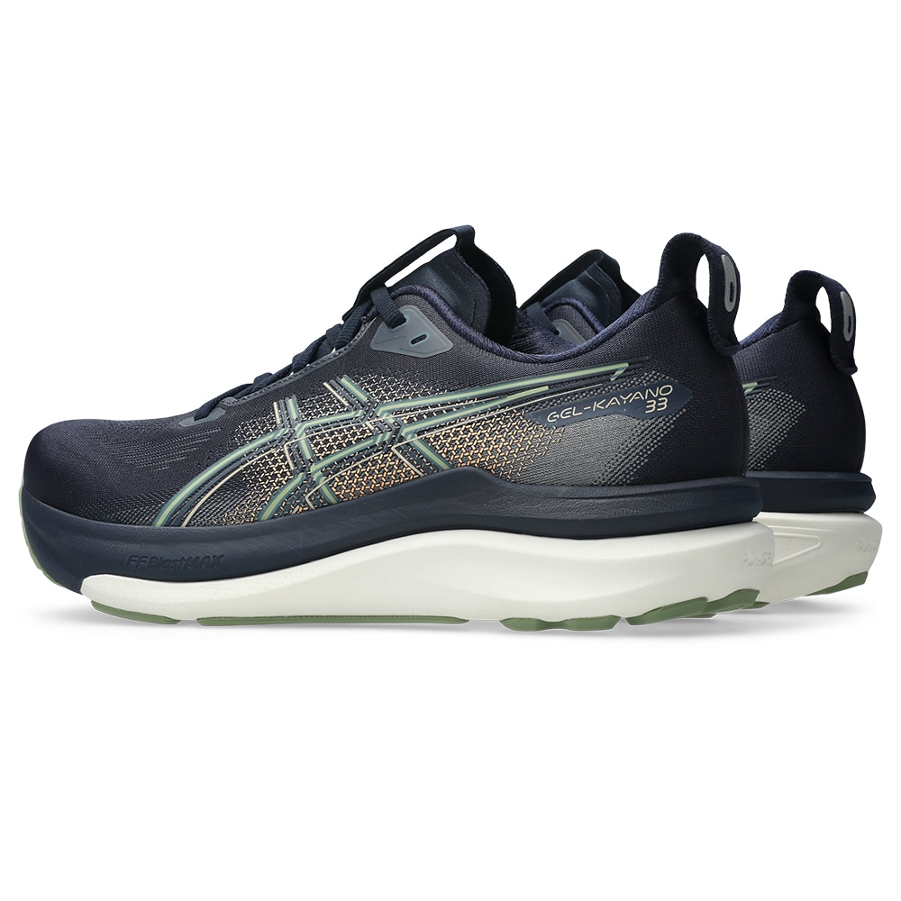 Asics GEL-KAYANO 33 Løpesko Herre Blå/Grønn