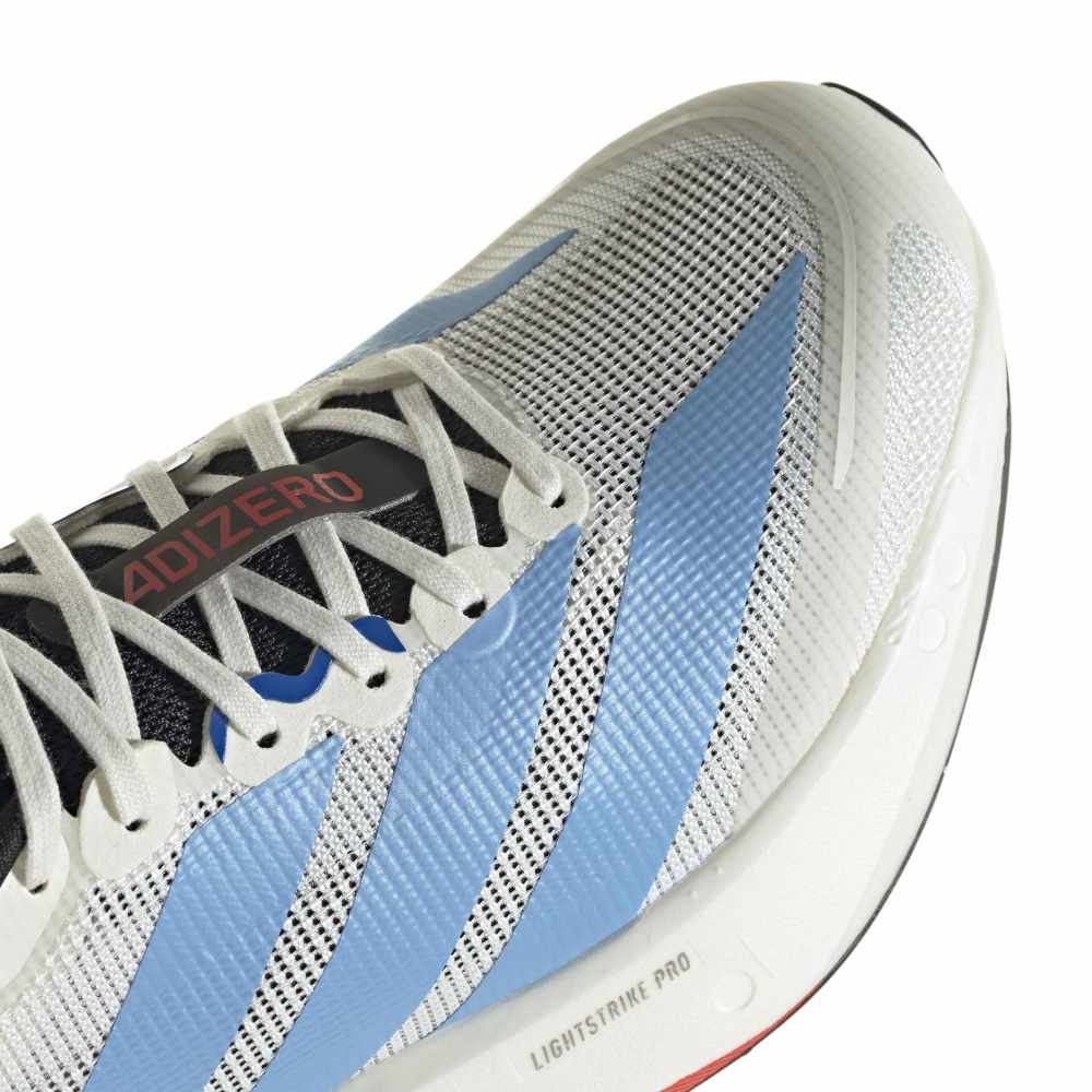 Adidas Adizero Boston 13 Løpesko Dame Hvit/Blå