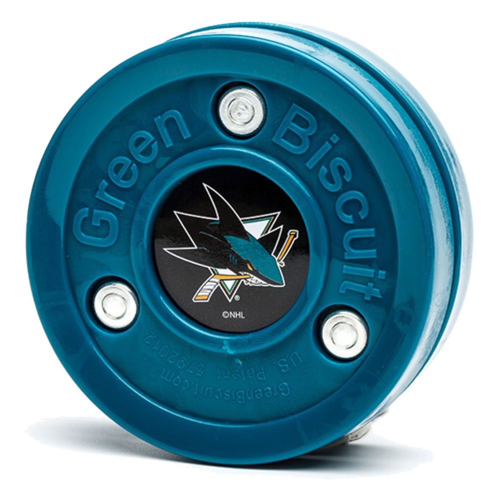 Green Biscuit Teknikk Puck San Jose Sharks