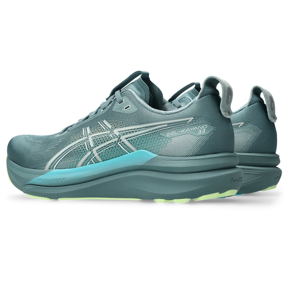 Asics GEL-KAYANO 33 Løpesko Herre Blå/Grønn