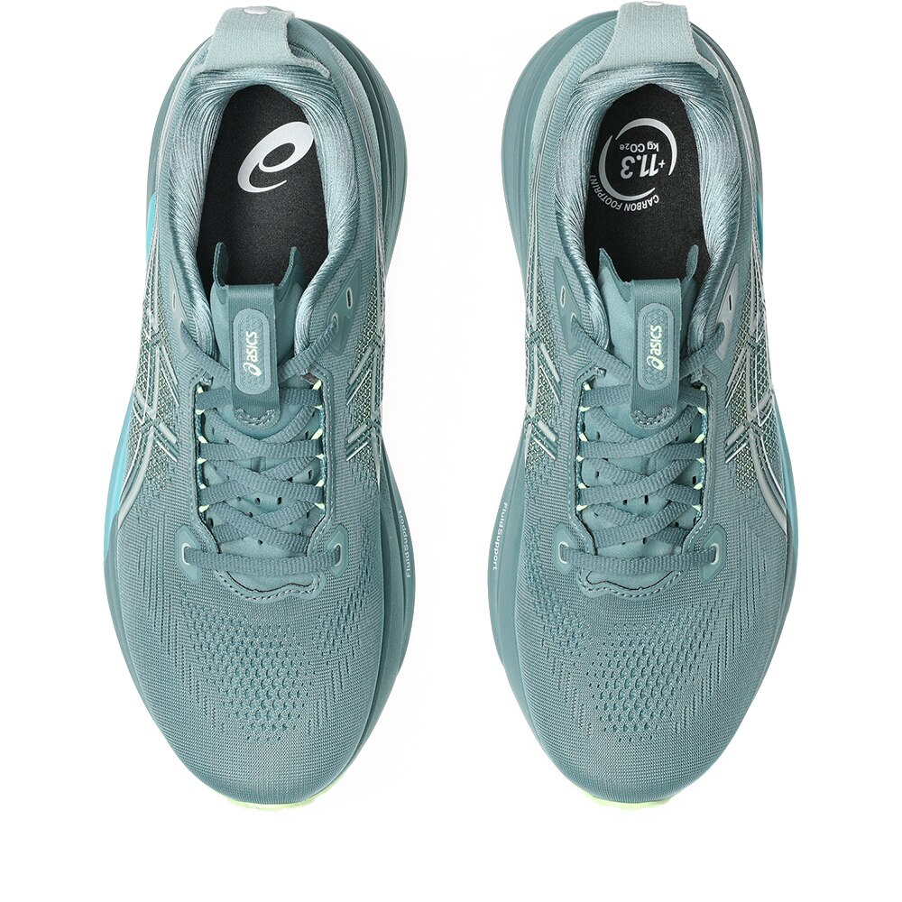 Asics GEL-KAYANO 33 Løpesko Herre Blå/Grønn