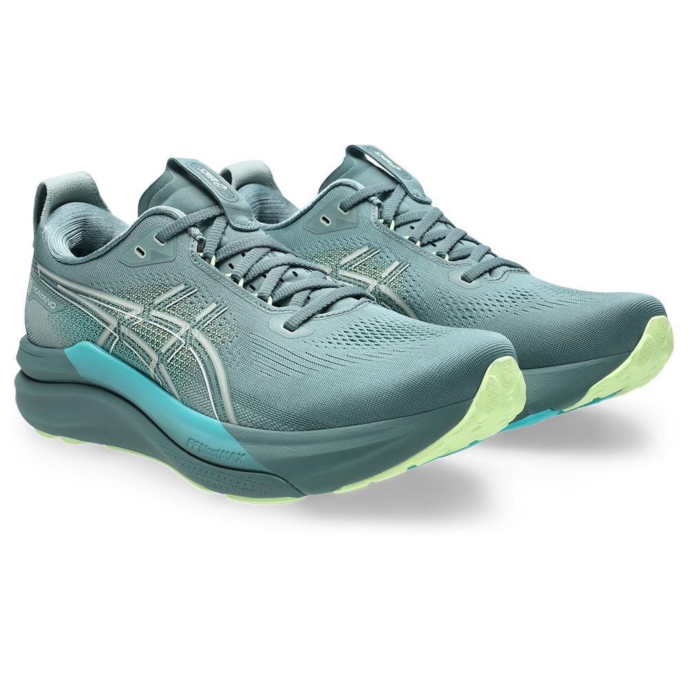 Asics GEL-KAYANO 33 Løpesko Herre Blå/Grønn