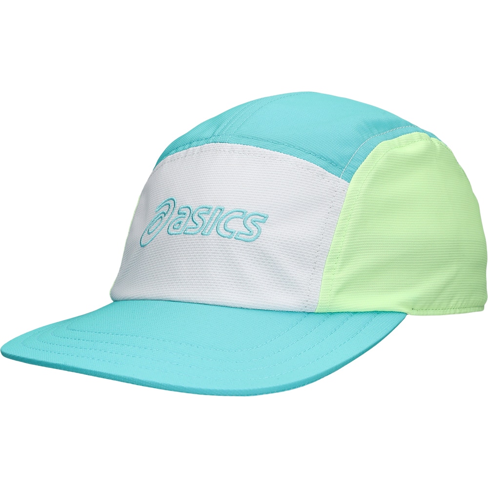 Asics Performance Running 5 Panel Cap Hvit/Turkis/Gul