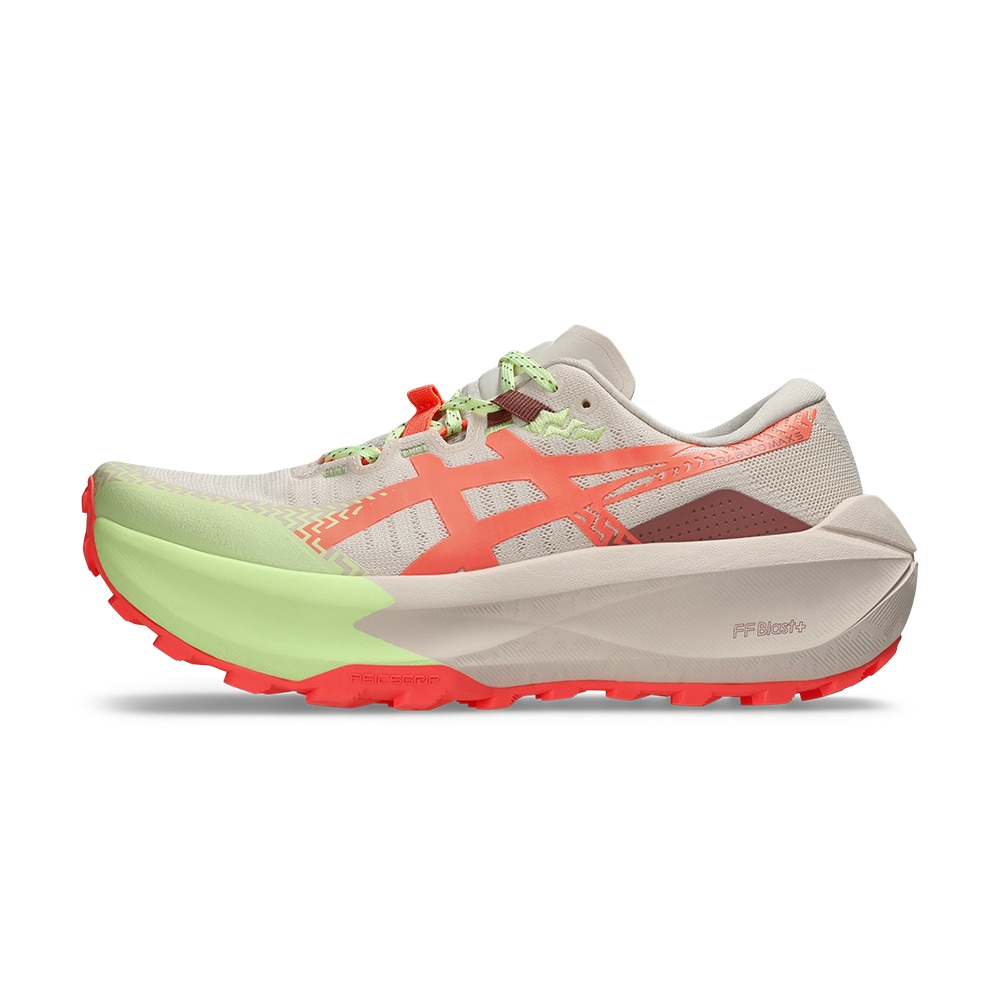 Asics Trabuco Max 5 Løpesko Dame Beige/Rød/Grønn