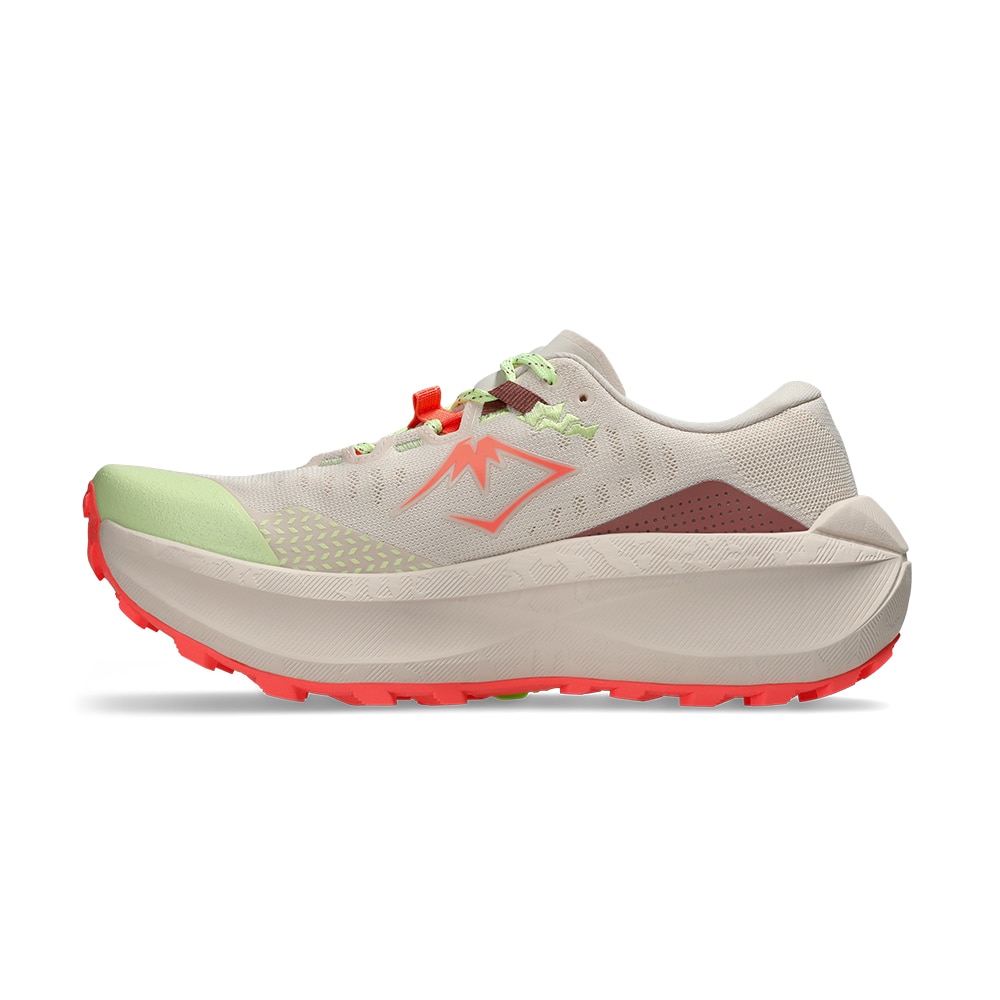 Asics Trabuco Max 5 Løpesko Dame Beige/Rød/Grønn