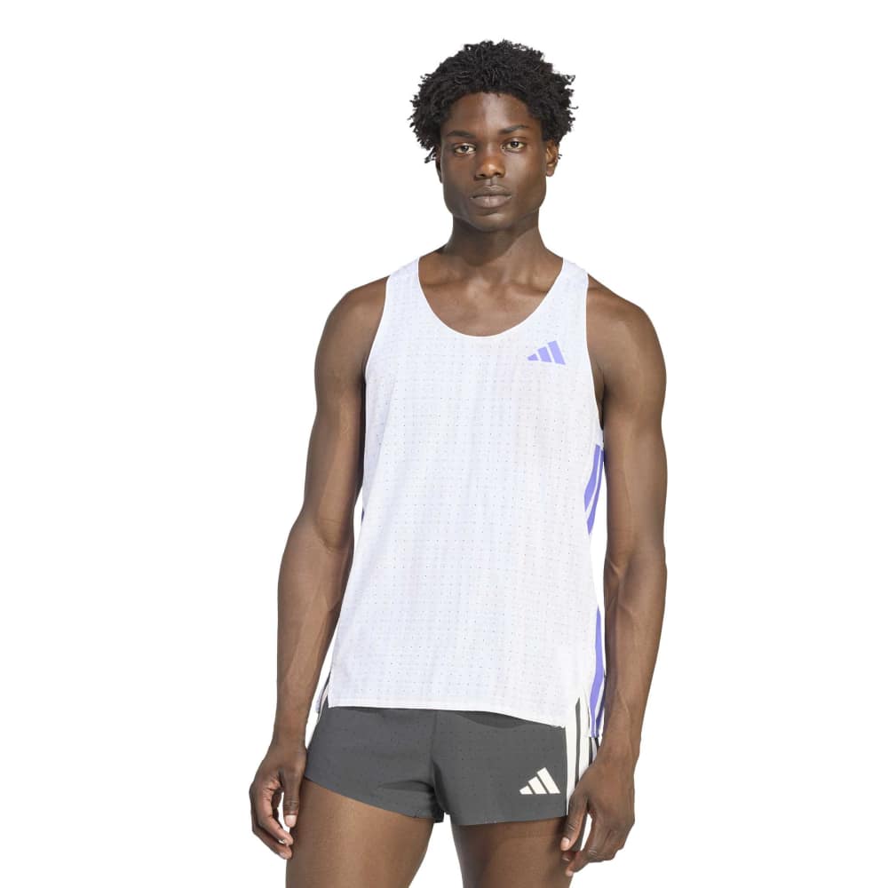 Adidas Adizero Singlet Herre Hvit/Lilla