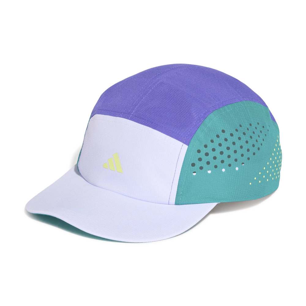 Adidas Run 5-Panel Løpecap Lilla/Grønn