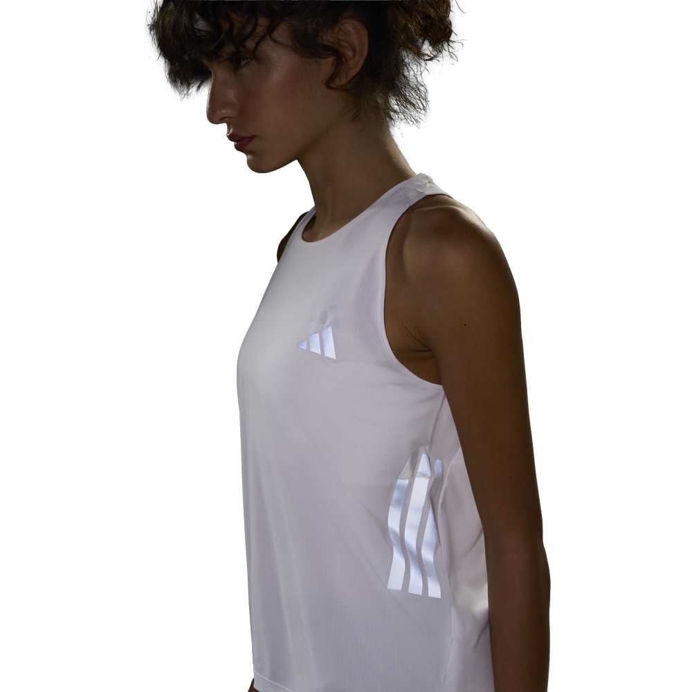 Adidas Iconic Singlet Dame Hvit