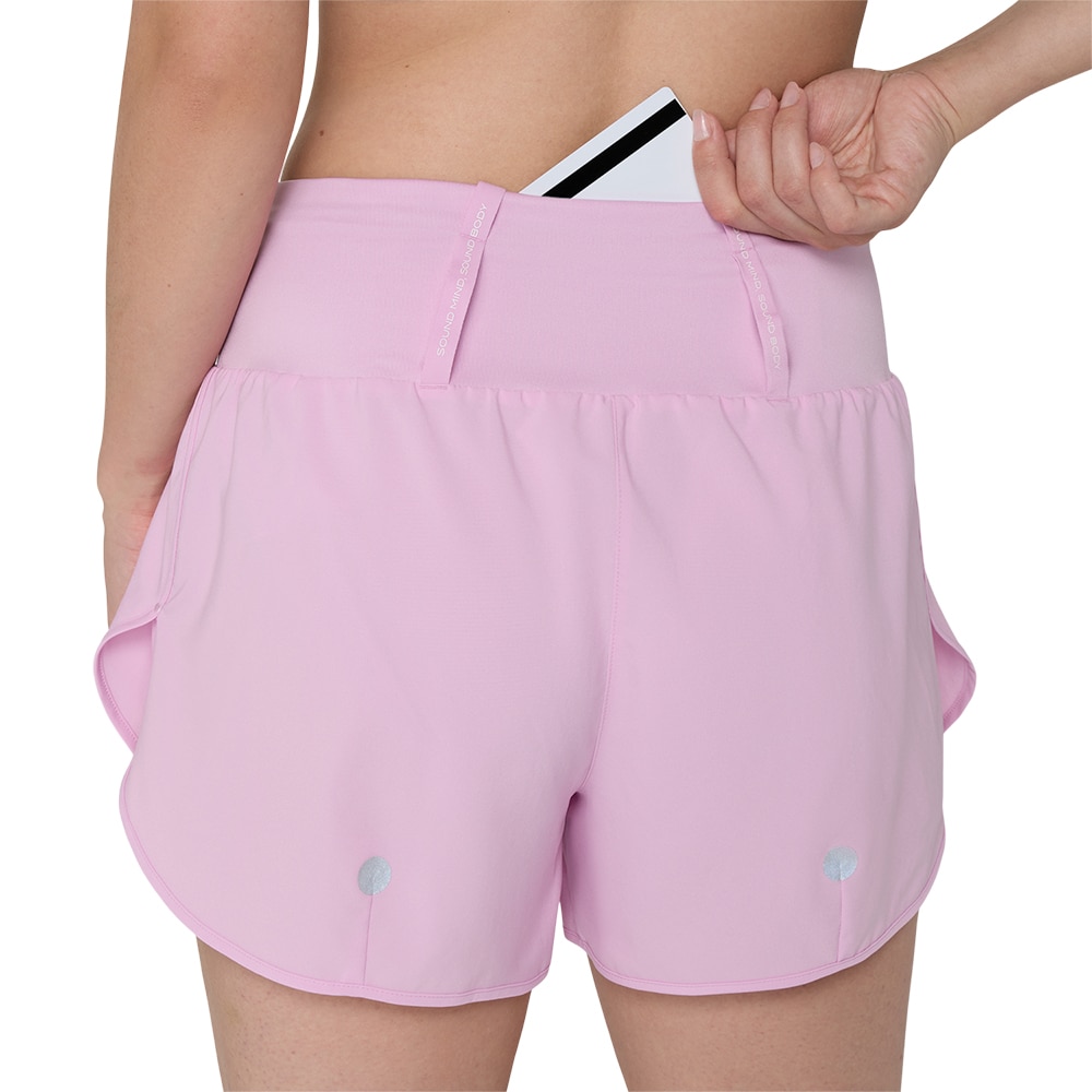Asics Road 3.5" Løpeshorts Dame Rosa