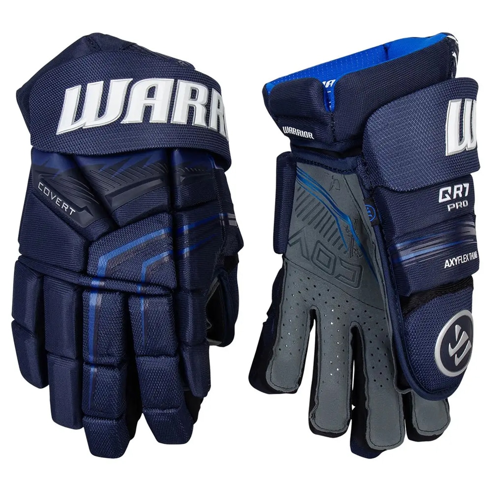 Warrior Covert QR7 PRO Hockeyhanske Marine